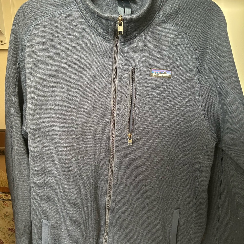 Patagonia Navy Blue Full-Zip Jacket